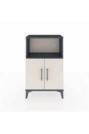 Arges Komodin 2 Raflı 2 Kapaklı 60x30x96 - S14M036V4A