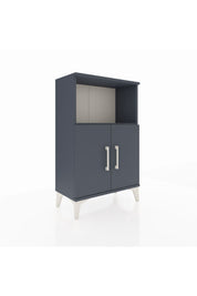 Arges Komodin 2 Raflı 2 Kapaklı 60x30x96 - S14M036V5A