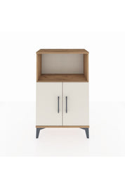 Arges Komodin 2 Raflı 2 Kapaklı 60x30x96 - S14M036V7A