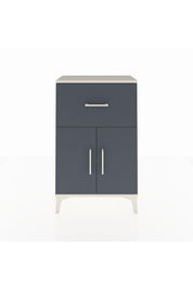 Arges Komodin Tek Raflı Tek Çekmeceli 2 Kapaklı 60x30x96 - S14M037V2A