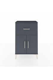 Arges Komodin Tek Raflı Tek Çekmeceli 2 Kapaklı 60x30x96 - S14M037V5A