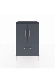 Arges Komodin 2 Raflı Tek Çekmeceli 2 Kapaklı 60x30x96 - S14M038V5A