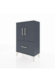 Arges Komodin 2 Raflı Tek Çekmeceli 2 Kapaklı 60x30x96 - S14M038V5A