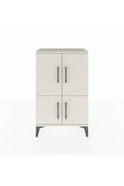 Arges Komodin 2 Raflı 4 Kapaklı 60x30x96 - S14M039V1A