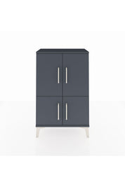 Arges Komodin 2 Raflı 4 Kapaklı 60x30x96 - S14M039V5A