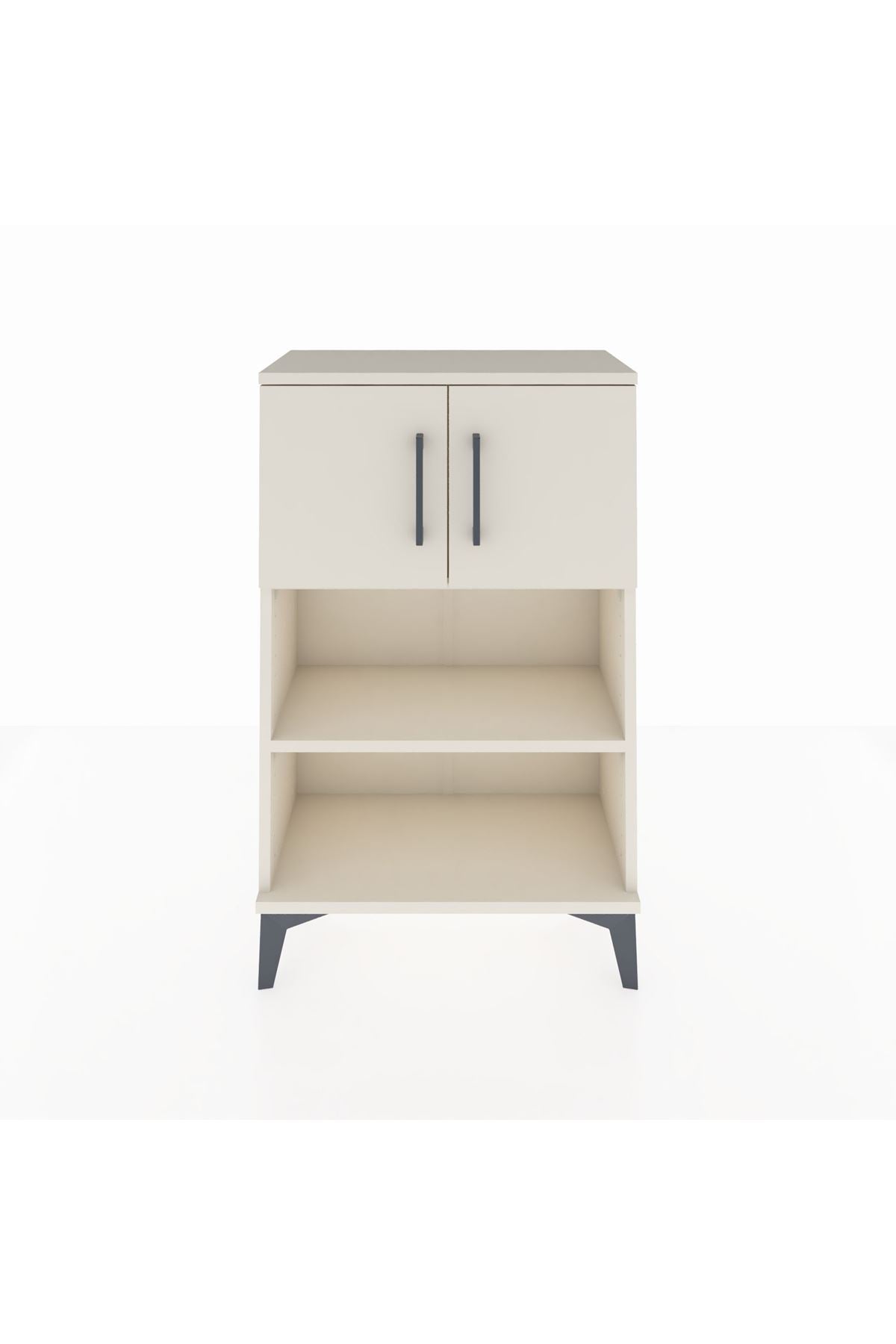 Arges Komodin 2 Raflı 2 Kapaklı 60x30x96 - S14M040V1A