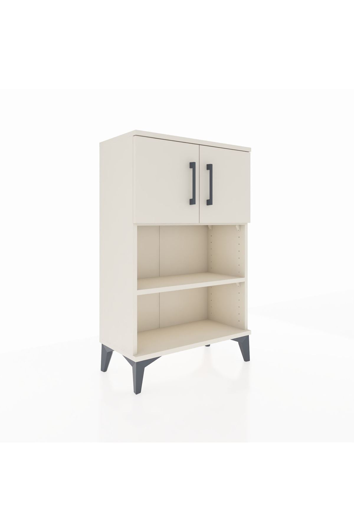 Arges Komodin 2 Raflı 2 Kapaklı 60x30x96 - S14M040V1A