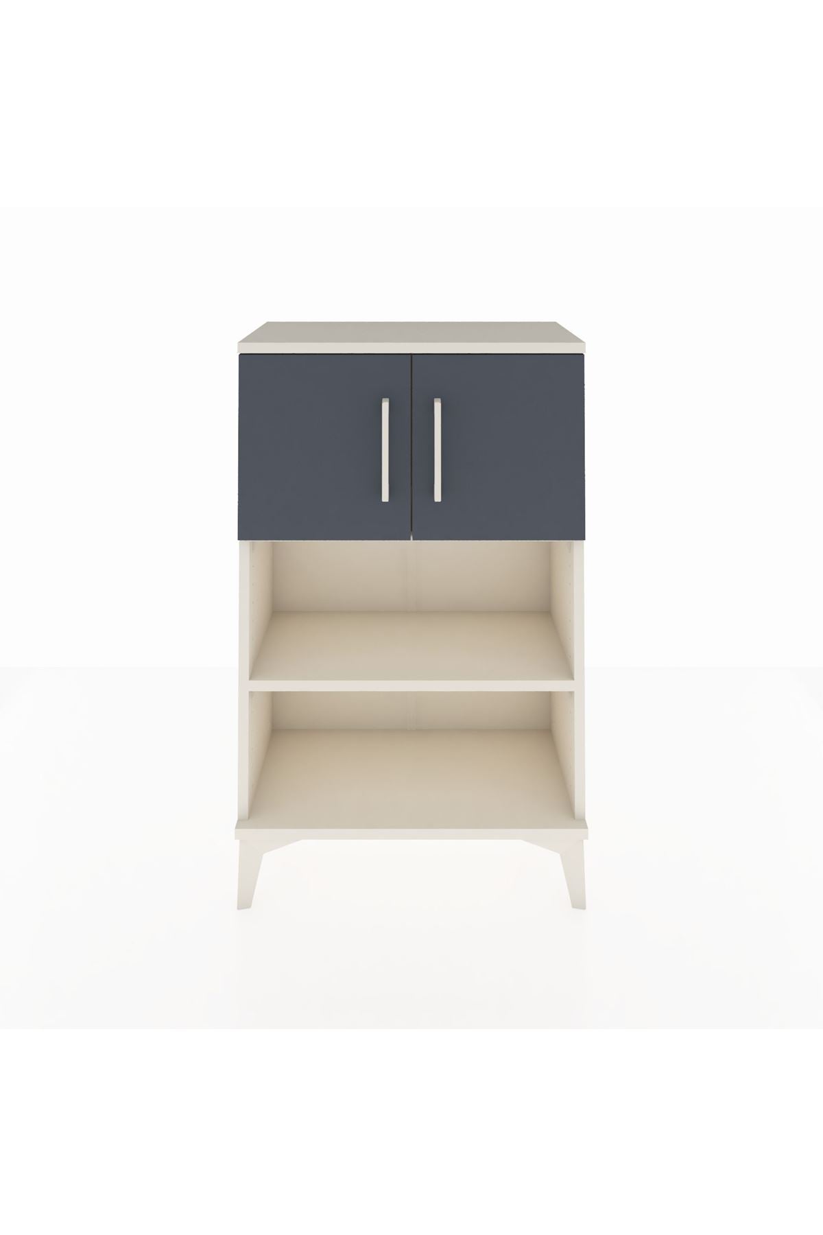 Arges Komodin 2 Raflı 2 Kapaklı 60x30x96 - S14M040V2A