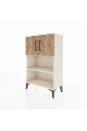 Arges Komodin 2 Raflı 2 Kapaklı 60x30x96 - S14M040V3A
