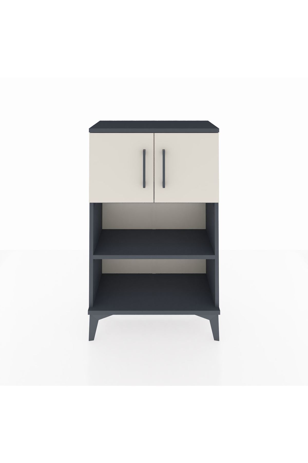 Arges Komodin 2 Raflı 2 Kapaklı 60x30x96 - S14M040V4A