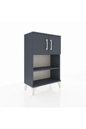Arges Komodin 2 Raflı 2 Kapaklı 60x30x96 - S14M040V5A