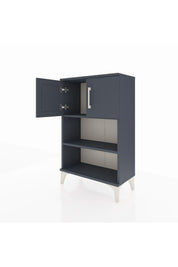 Arges Komodin 2 Raflı 2 Kapaklı 60x30x96 - S14M040V5A