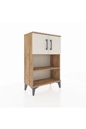 Arges Komodin 2 Raflı 2 Kapaklı 60x30x96 - S14M040V7A