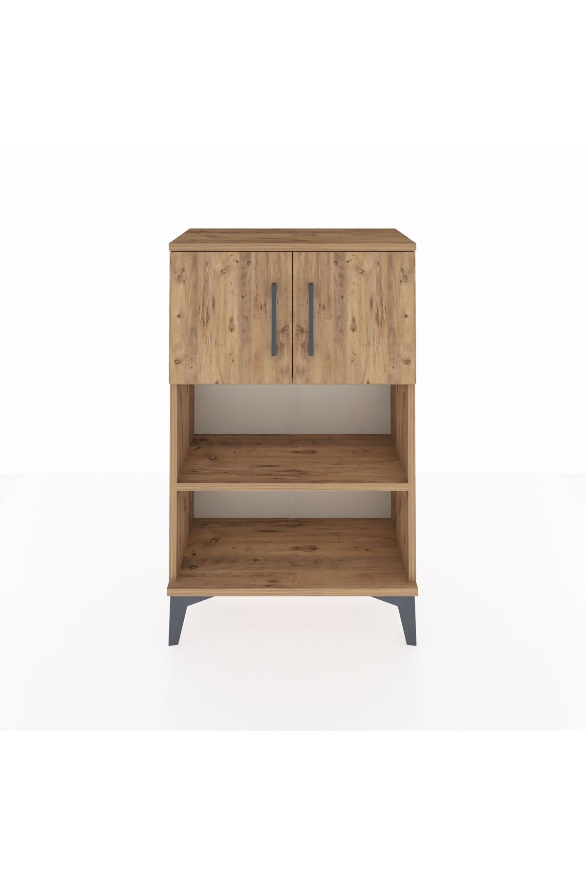 Arges Komodin 2 Raflı 2 Kapaklı 60x30x96 - S14M040V9A