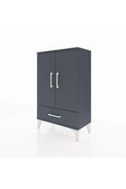 Arges Komodin 2 Raflı Tek Çekmeceli 2 Kapaklı 60x30x96 - S14M041V5A