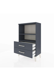 Arges Komodin 2 Raflı 2 Çekmeceli 60x30x96 - S14M004V5A