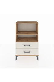 Arges Komodin 2 Raflı 2 Çekmeceli 60x30x96 - S14M004V7A