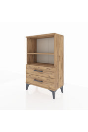 Arges Komodin 2 Raflı 2 Çekmeceli 60x30x96 - S14M004V9A