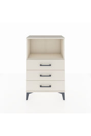 Arges Komodin Tek Raflı 3 Çekmeceli 60x30x96 - S14M005V1A