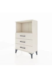Arges Komodin Tek Raflı 3 Çekmeceli 60x30x96 - S14M005V1A