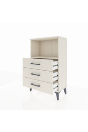 Arges Komodin Tek Raflı 3 Çekmeceli 60x30x96 - S14M005V1A