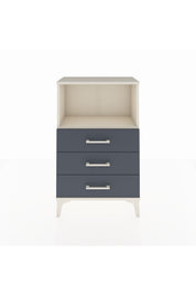 Arges Komodin Tek Raflı 3 Çekmeceli 60x30x96 - S14M005V2A