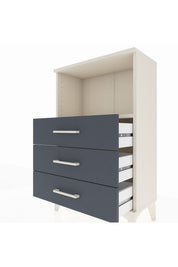 Arges Komodin Tek Raflı 3 Çekmeceli 60x30x96 - S14M005V2A
