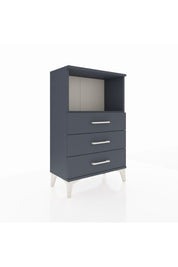 Arges Komodin Tek Raflı 3 Çekmeceli 60x30x96 - S14M005V5A