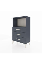 Arges Komodin Tek Raflı 3 Çekmeceli 60x30x96 - S14M005V5A