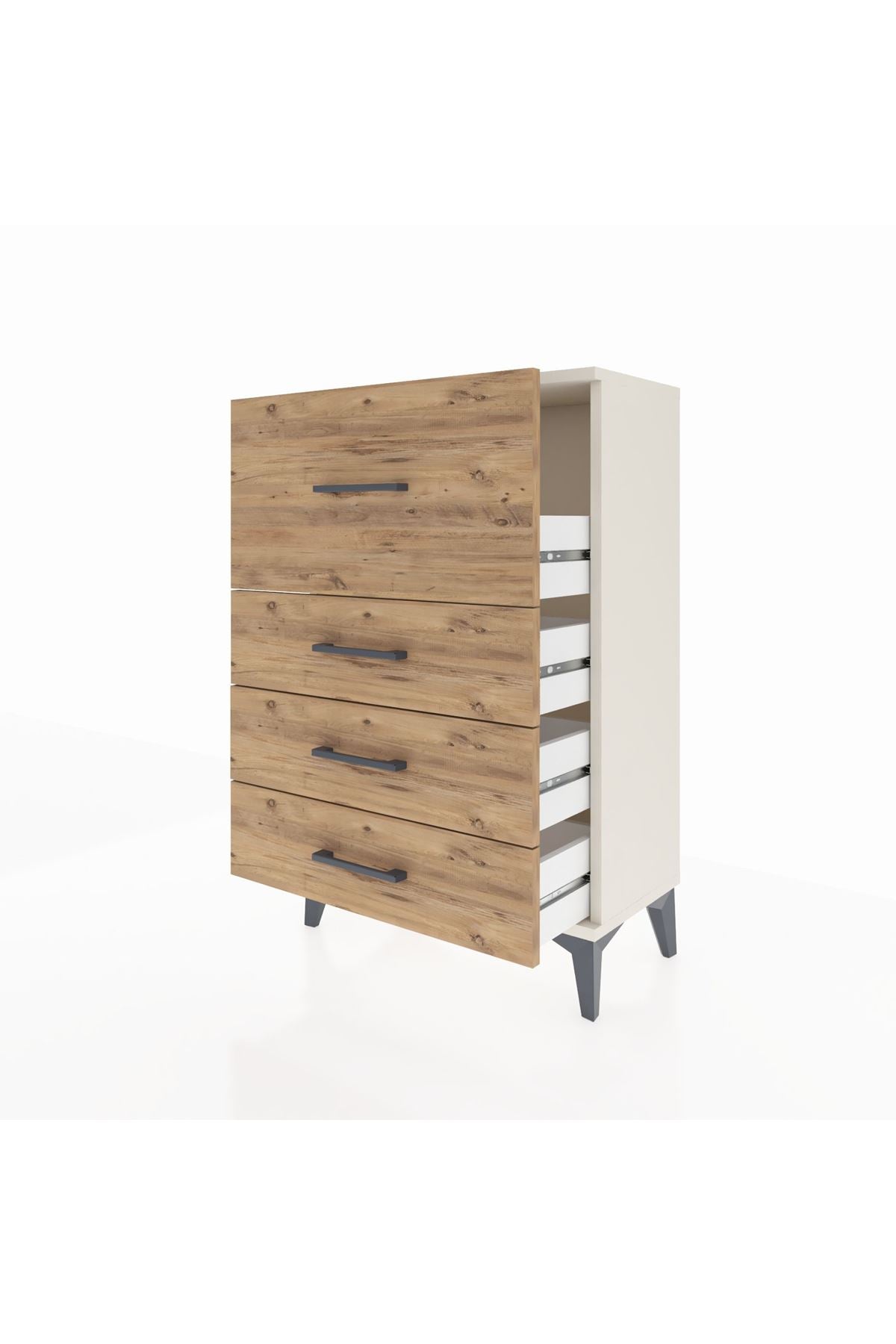 Arges Komodin 4 Çekmeceli 60x30x96 - S14M006V3A