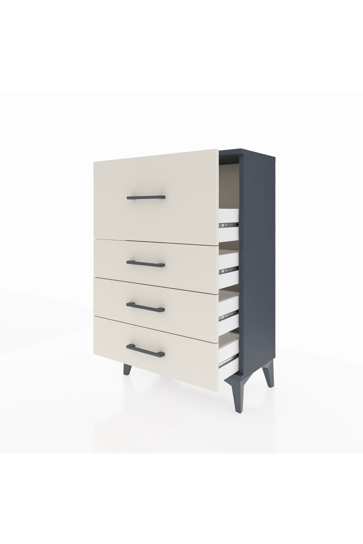Arges Komodin 4 Çekmeceli 60x30x96 - S14M006V4A
