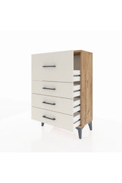 Arges Komodin 4 Çekmeceli 60x30x96 - S14M006V7A