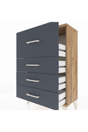 Arges Komodin 4 Çekmeceli 60x30x96 - S14M006V8A