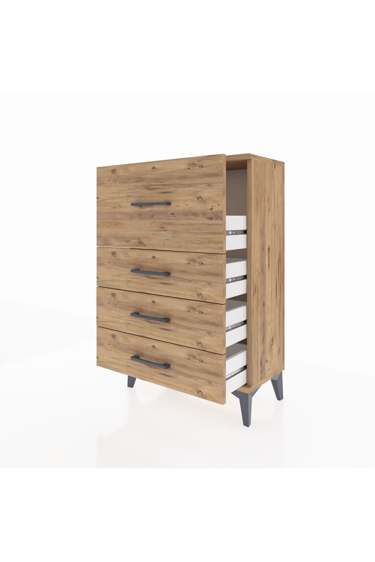 Arges Komodin 4 Çekmeceli 60x30x96 - S14M006V9A