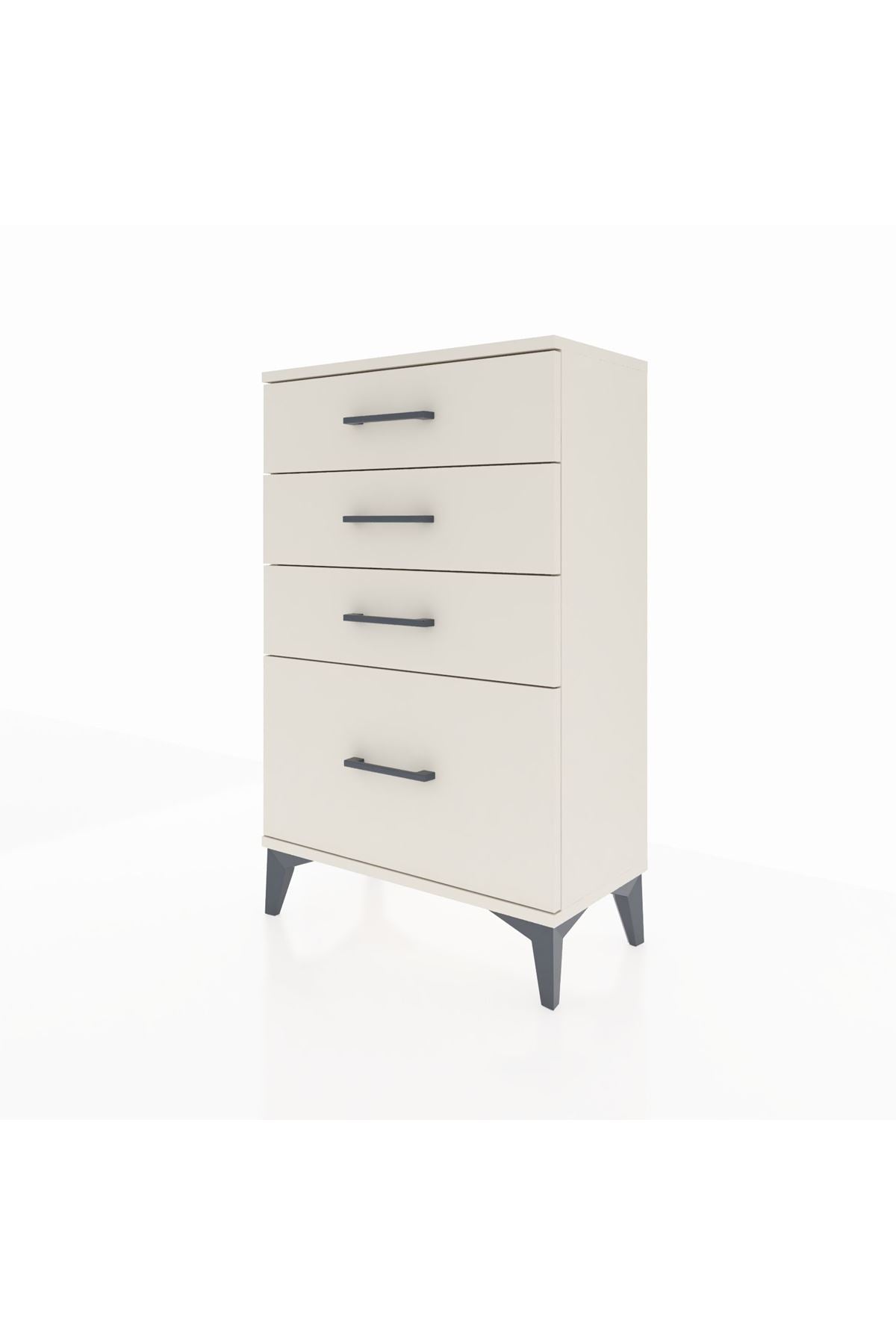 Arges Komodin 4 Çekmeceli 60x30x96 - S14M007V1A