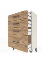 Arges Komodin 4 Çekmeceli 60x30x96 - S14M007V3A