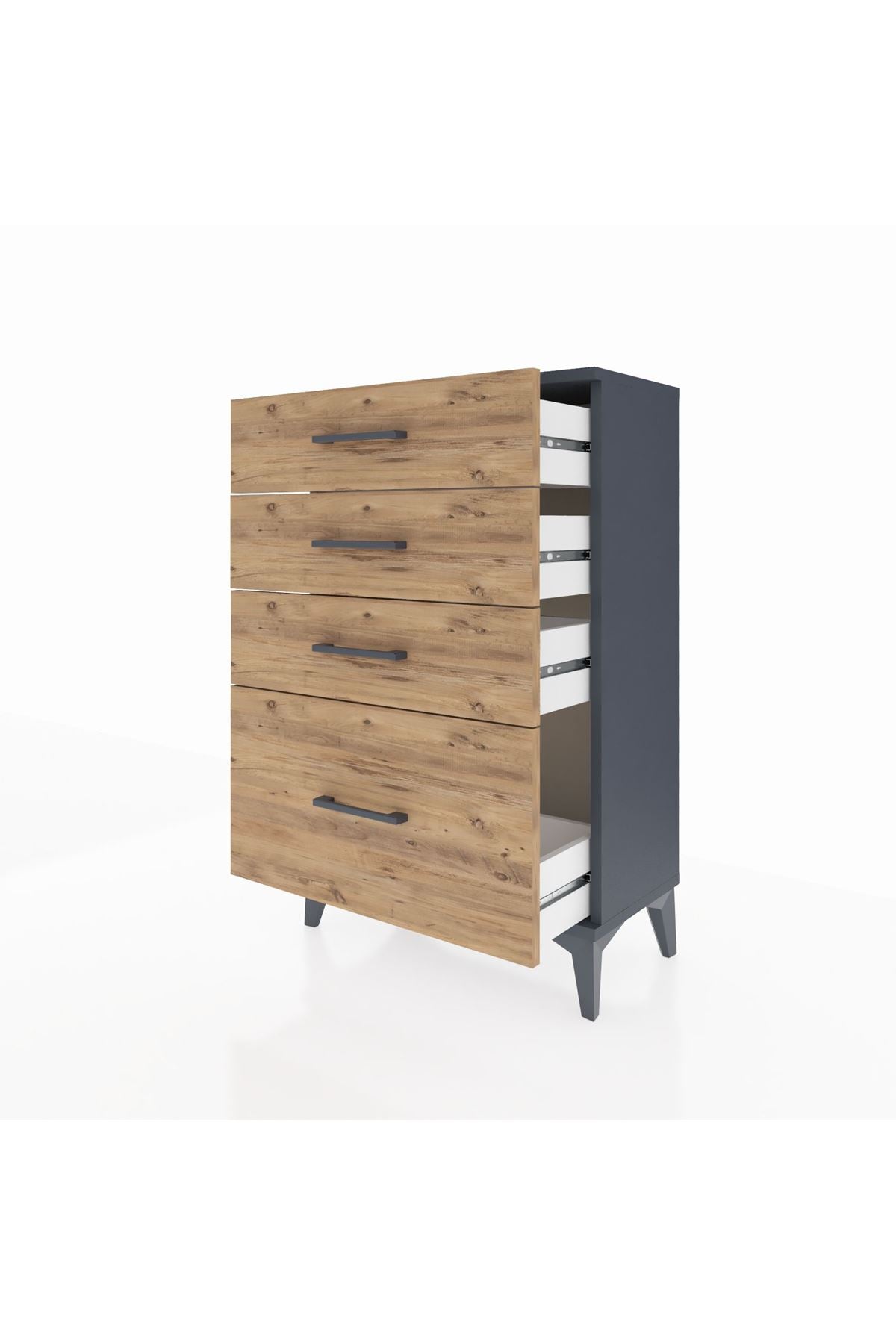 Arges Komodin 4 Çekmeceli 60x30x96 - S14M007V6A