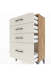Arges Komodin 4 Çekmeceli 60x30x96 - S14M007V7A