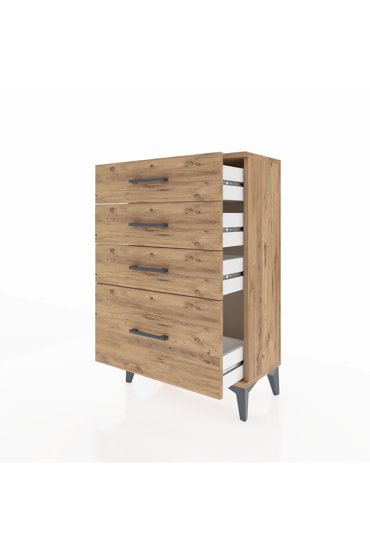 Arges Komodin 4 Çekmeceli 60x30x96 - S14M007V9A