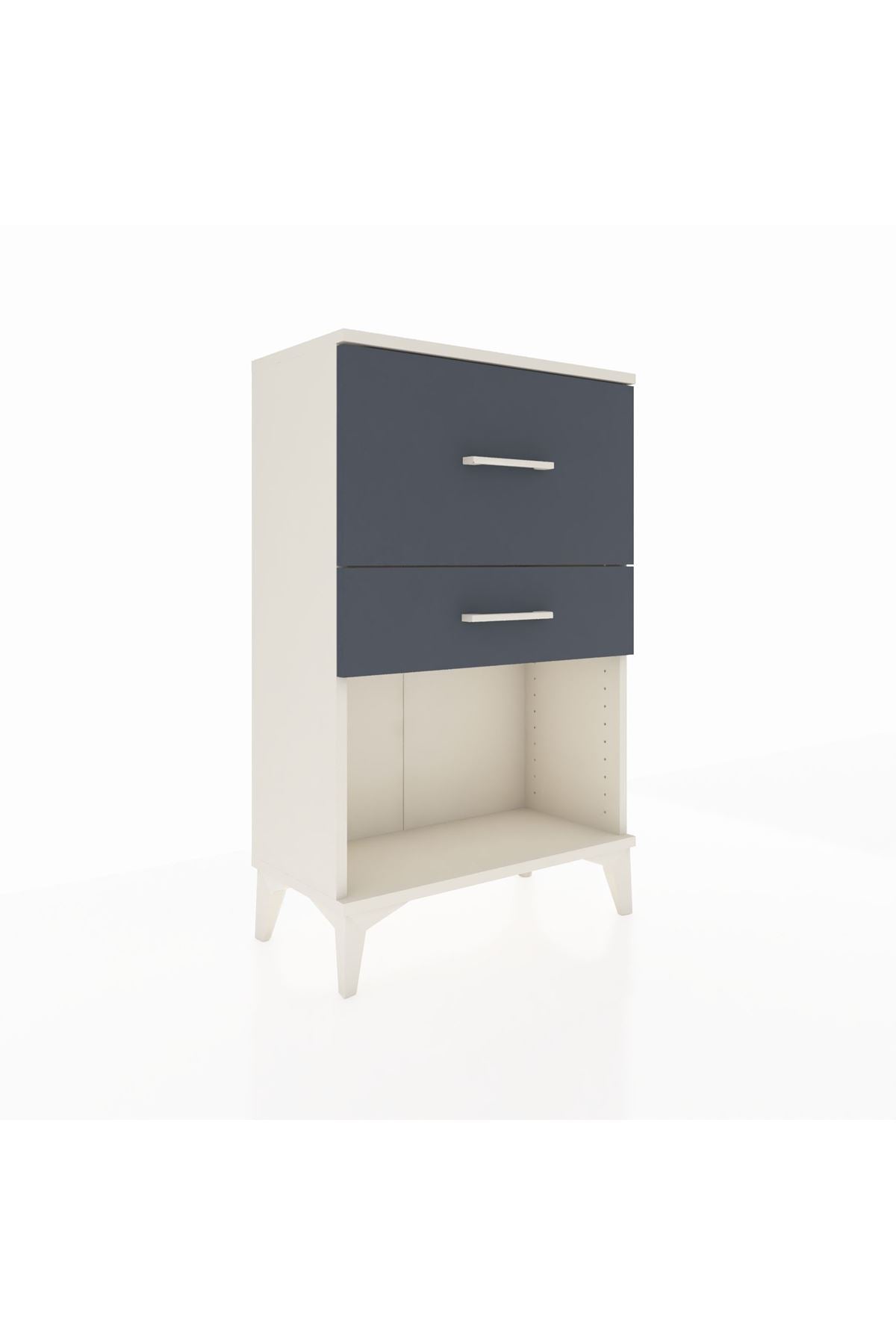 Arges Komodin 2 Çekmeceli 60x30x96 - S14M008V2A