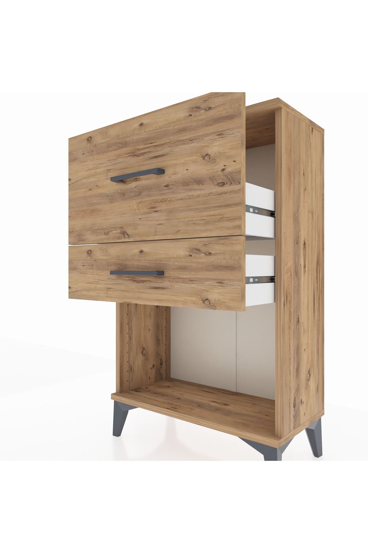 Arges Komodin 2 Çekmeceli 60x30x96 - S14M008V9A