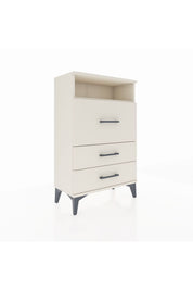 Arges Komodin Tek Raflı 3 Çekmeceli 60x30x96 - S14M009V1A