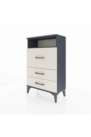 Arges Komodin Tek Raflı 3 Çekmeceli 60x30x96 - S14M009V4A