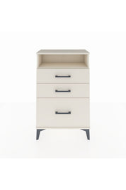 Arges Komodin Tek Raflı 3 Çekmeceli 60x30x96 - S14M010V1A