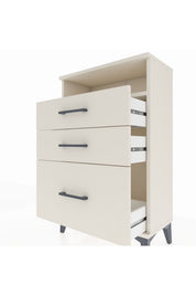 Arges Komodin Tek Raflı 3 Çekmeceli 60x30x96 - S14M010V1A