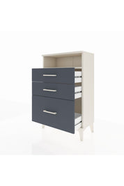Arges Komodin Tek Raflı 3 Çekmeceli 60x30x96 - S14M010V2A
