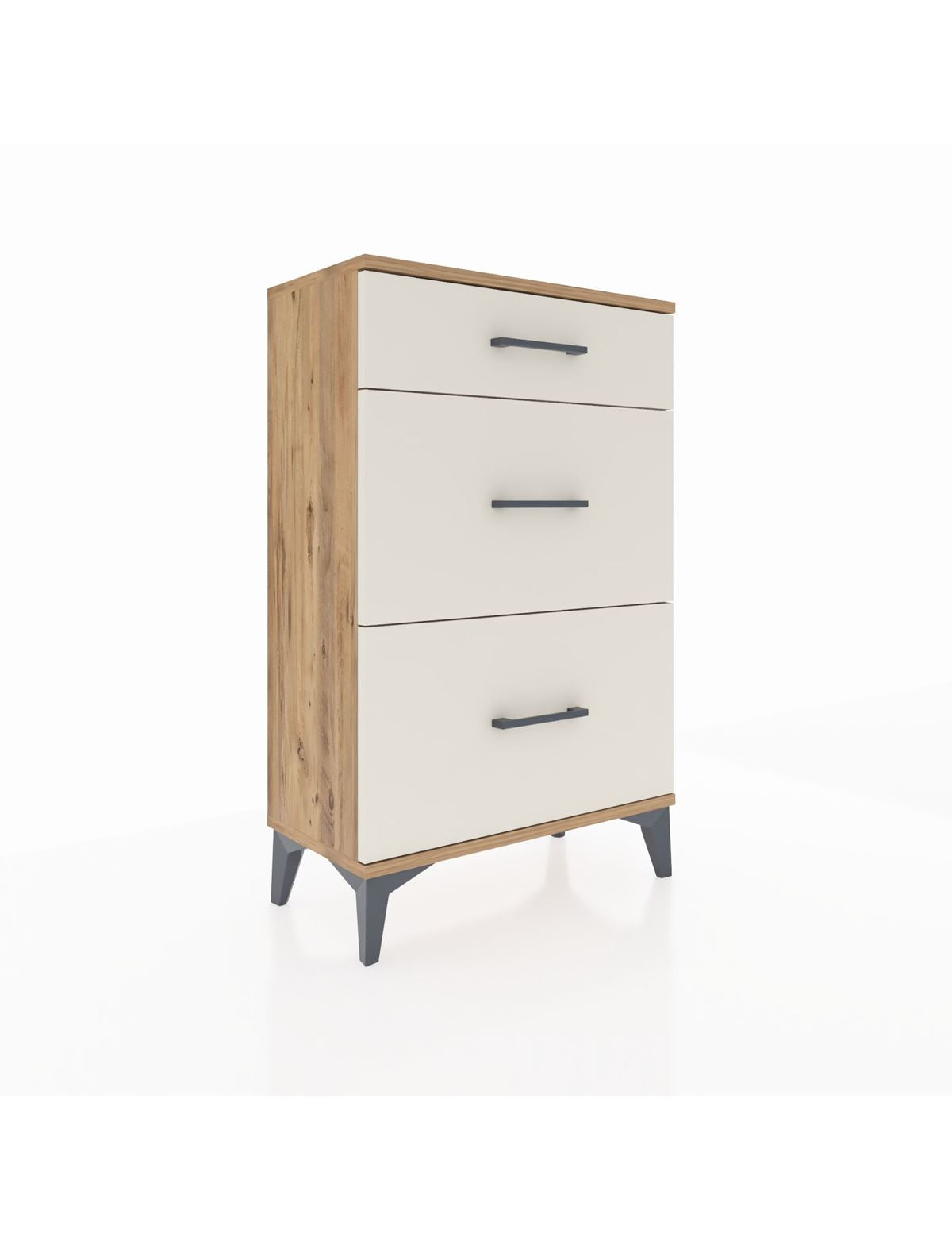Arges Komodin 3 Çekmeceli 60x30x96 - S14M011V7A