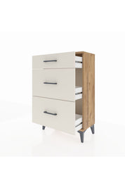 Arges Komodin 3 Çekmeceli 60x30x96 - S14M011V7A