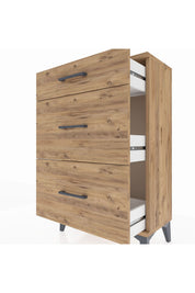 Arges Komodin 3 Çekmeceli 60x30x96 - S14M011V9A