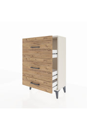 Arges Komodin 3 Çekmeceli 60x30x96 - S14M012V3A